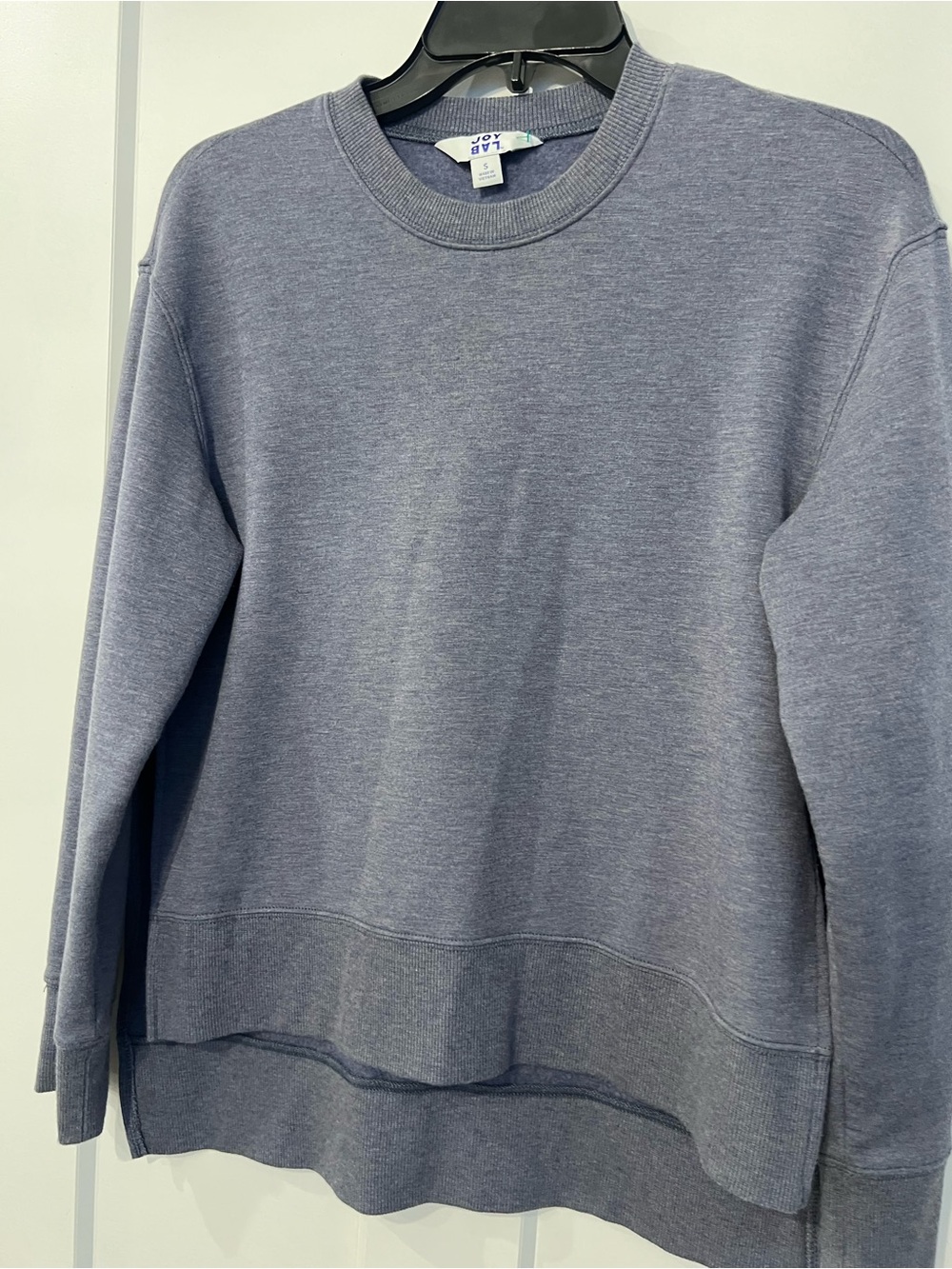 Joy Lab, Cozy Heather Slate Crewneck Sweatshirt
